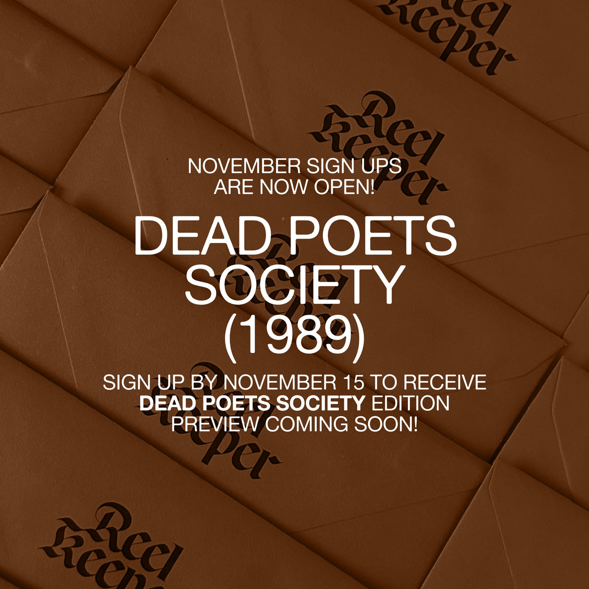 Reel Keeper Movie Mail Club | Monthly Mail Subscription