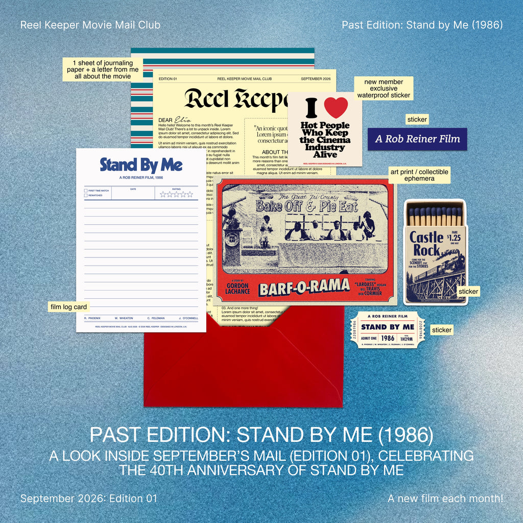 Reel Keeper Movie Mail Club | Monthly Mail Subscription