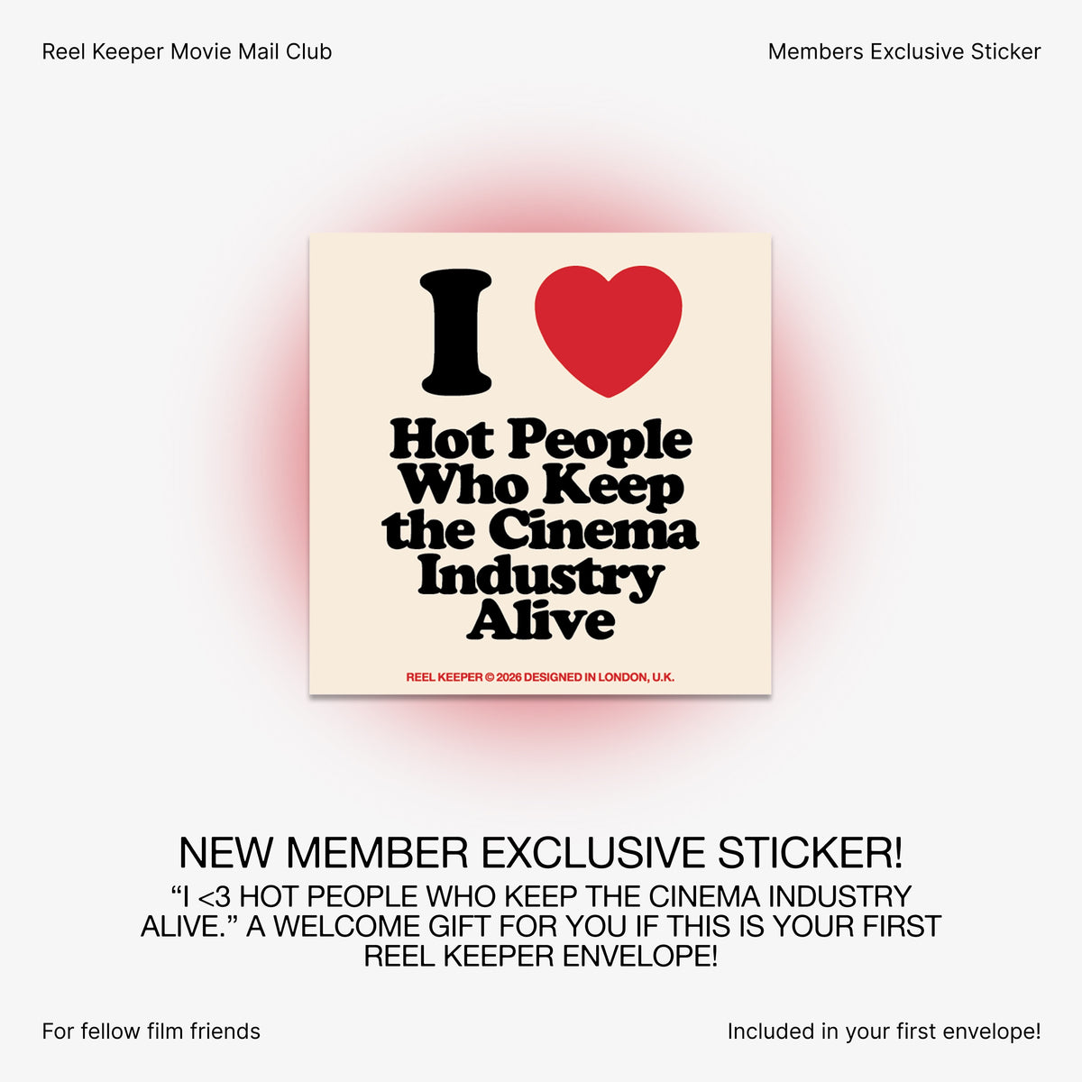 Reel Keeper Movie Mail Club | Monthly Mail Subscription