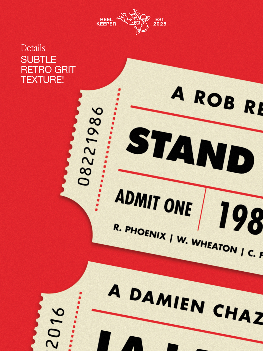 Top 4 Movie Ticket Poster | Personalized Letterboxd-Inspired Film Print